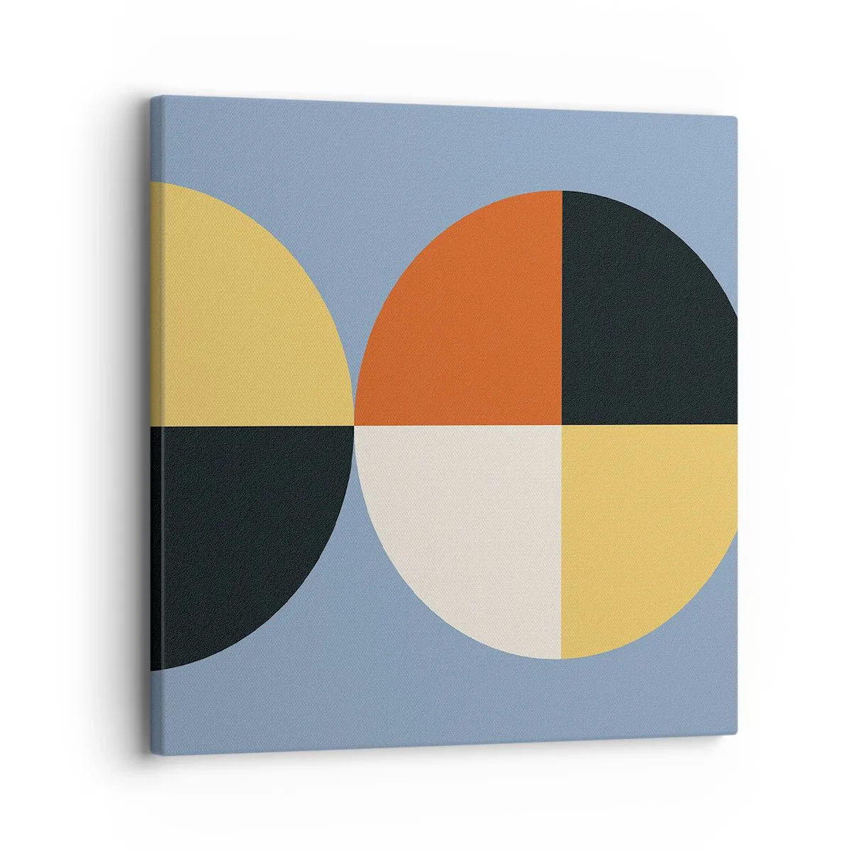 Cuadro sobre lienzo - Impresión de Imagen - Mira y cuenta - 30x30 cm