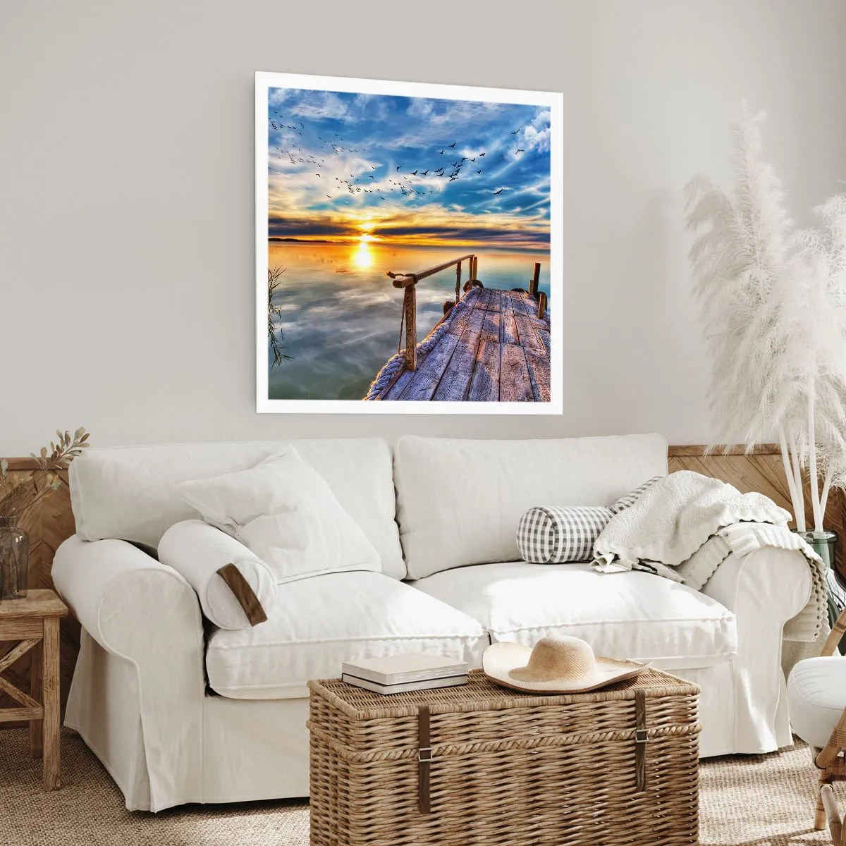 Póster - El viento se va a descansar - 40x40 cm