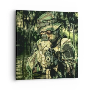 Cuadro sobre lienzo - Impresión de Imagen - El mejor de entre la élite - 30x30 cm