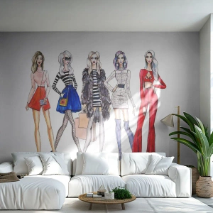 Fotomural Standard Eco - Every week Fashion Week - Mujer, Moda, Modelo - 350x256 cm