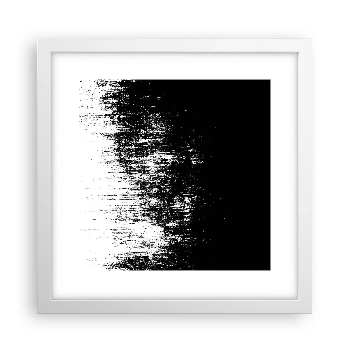 Póster en marco blanco - Y el ganador es... - 30x30 cm