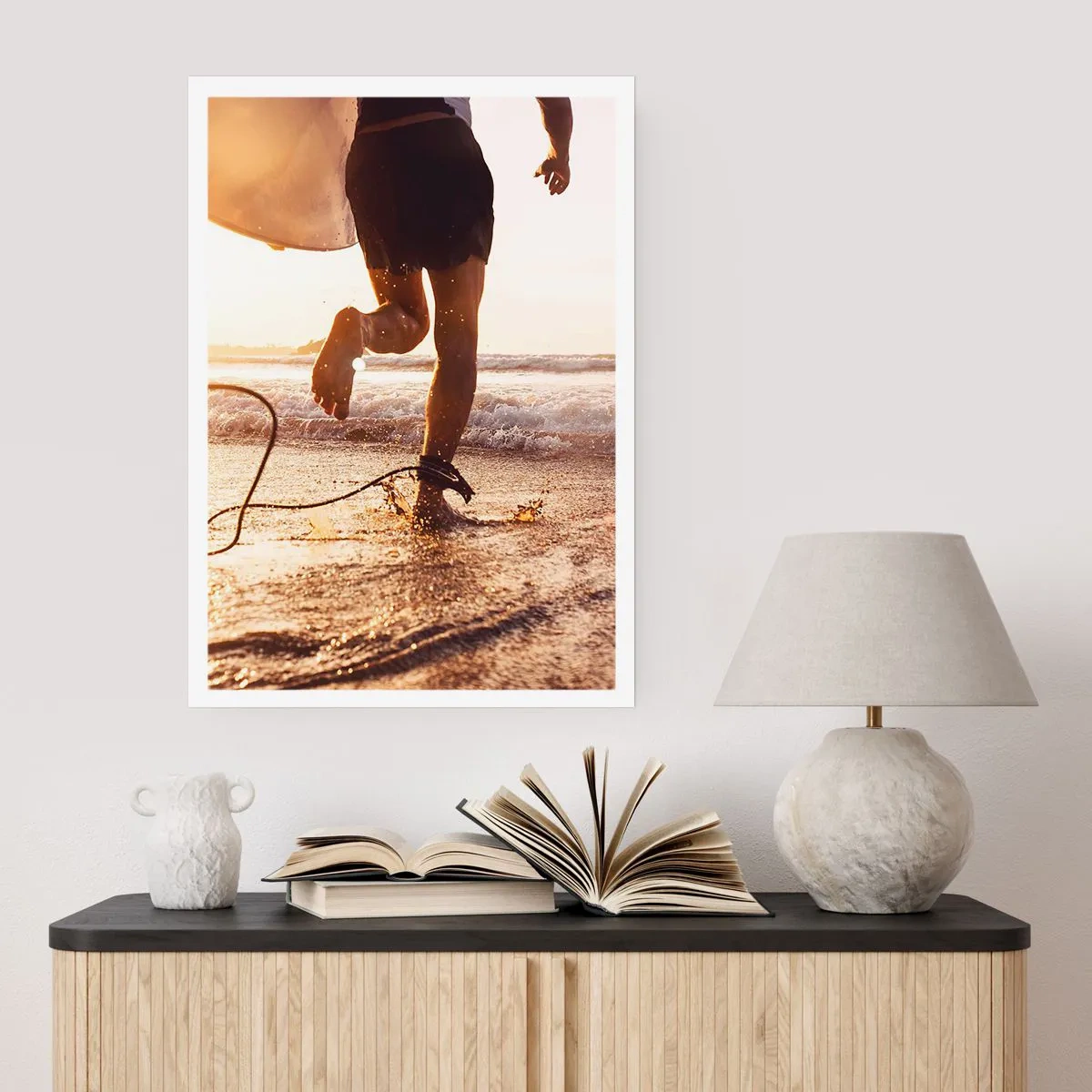 Póster - Para enfrentar la ola - 70x100 cm