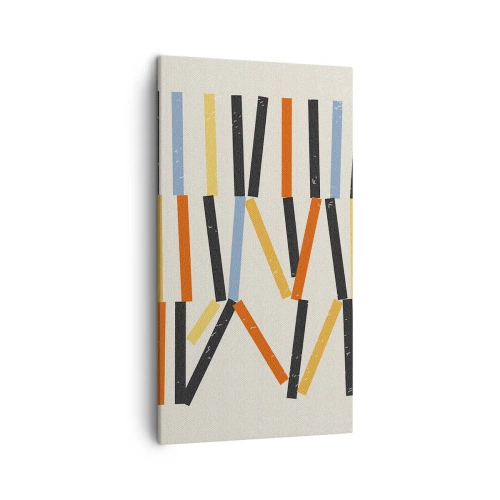 Cuadro sobre lienzo - Impresión de Imagen - Composición horizontal - 45x80 cm