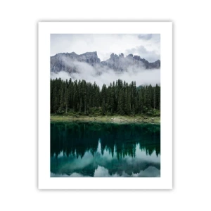 Póster - Calla, calla, no despertemos al agua dormida.... - 40x50 cm