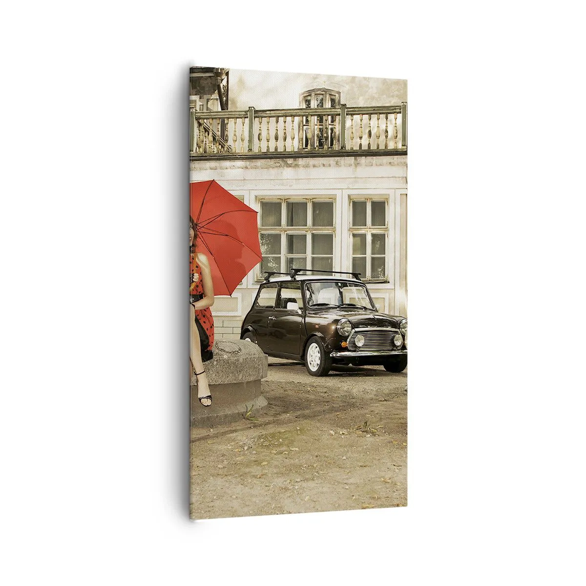 Cuadro sobre lienzo - Impresión de Imagen - Un mini viaje sentimental - 65x120 cm