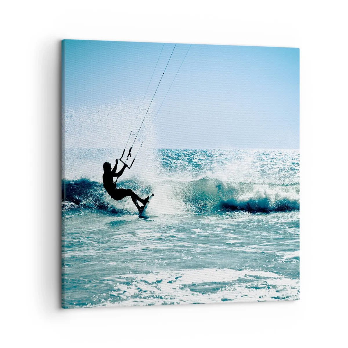 Cuadro sobre lienzo - Impresión de Imagen - Déjate llevar - 50x50 cm