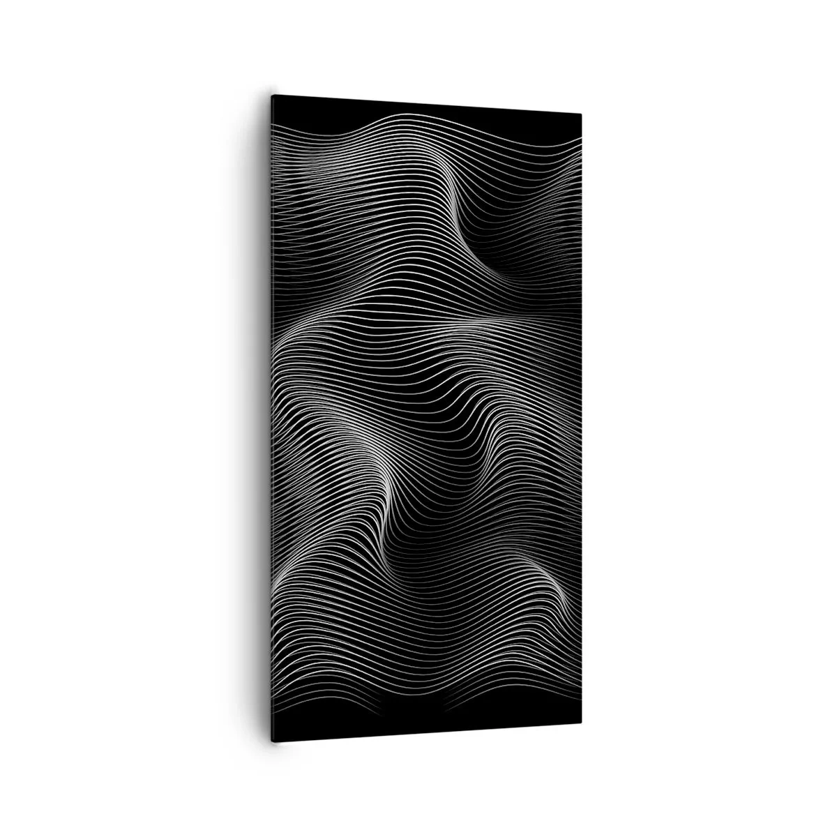 Cuadro sobre lienzo - Impresión de Imagen - La danza de la luz en el espacio - 65x120 cm