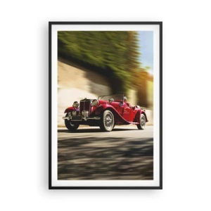 Póster en marco negro - Hermosa pieza de museo - 61x91 cm