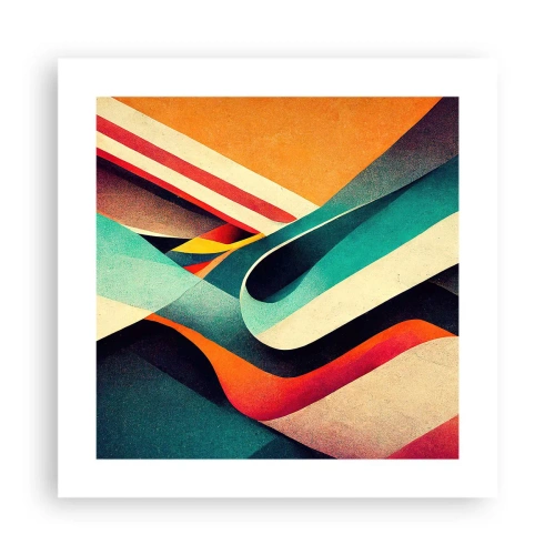 Póster - Composición intensa - 40x40 cm