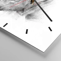 Esfera sin numeración, con rayas