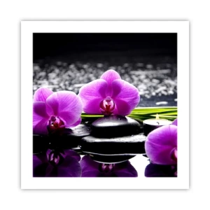 Póster - Ahogarse en la paz y la tranquilidad - 50x50 cm