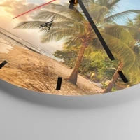 Esfera sin numeración, con rayas