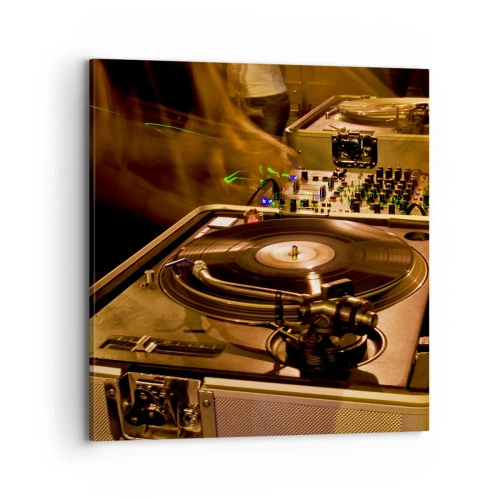 Cuadro sobre lienzo - Impresión de Imagen - ¿Puedes sentir el poder? - 70x70 cm