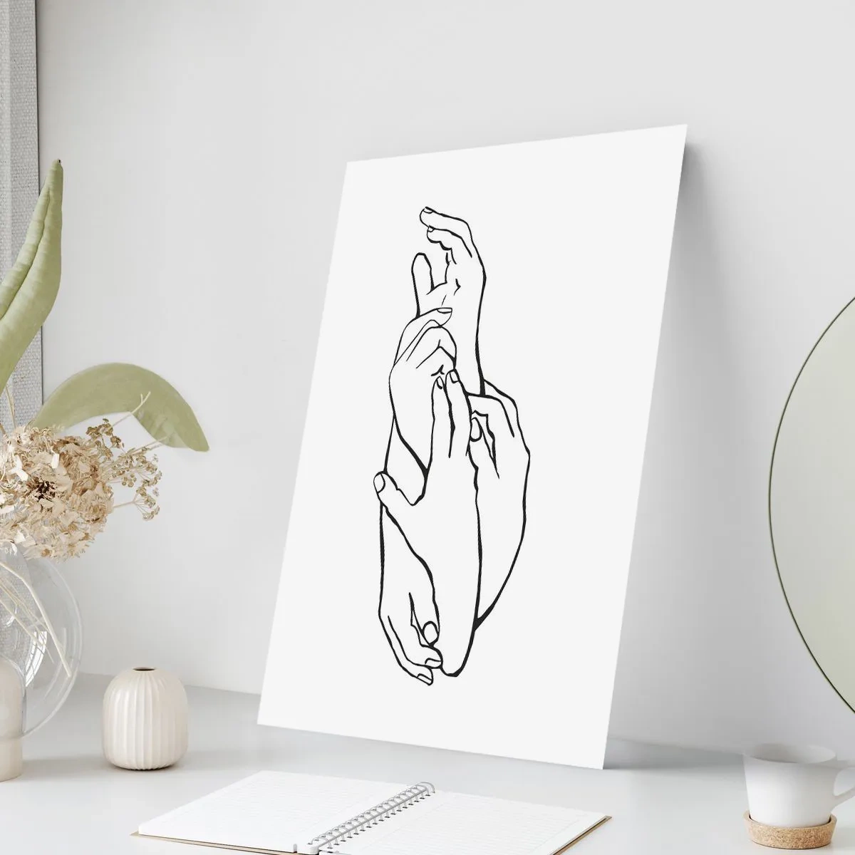 Póster - El tacto - 40x50 cm