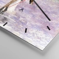 Esfera sin numeración, con rayas