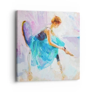 Cuadro sobre lienzo - Impresión de Imagen - Gracia indescriptible, encanto sutil - 40x40 cm