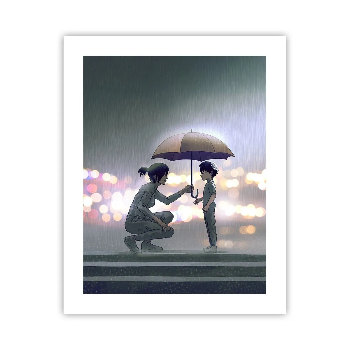 Póster - Y todo está bien - 40x50 cm