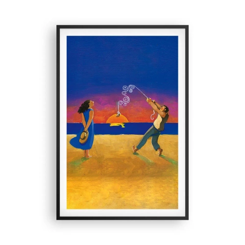 Póster en marco negro - Mucho más que una estrella del cielo - 61x91 cm