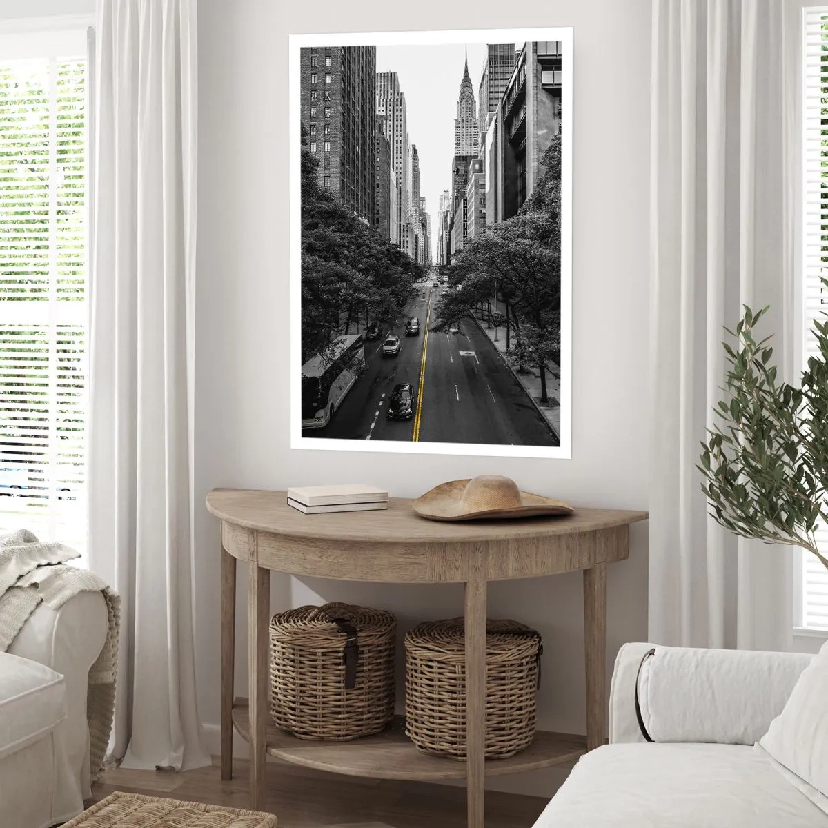 Póster - Mañana de Nueva York - 70x100 cm