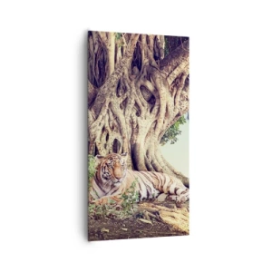 Cuadro sobre lienzo - Impresión de Imagen - Una visión desde el Génesis - 65x120 cm