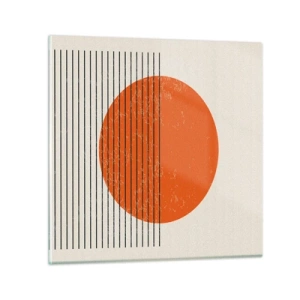 Cuadro sobre vidrio - Impresiones sobre Vidrio - Siempre el sol - 60x60 cm