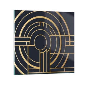 Cuadro sobre vidrio - Impresiones sobre Vidrio - Giro de los elementos - 70x70 cm