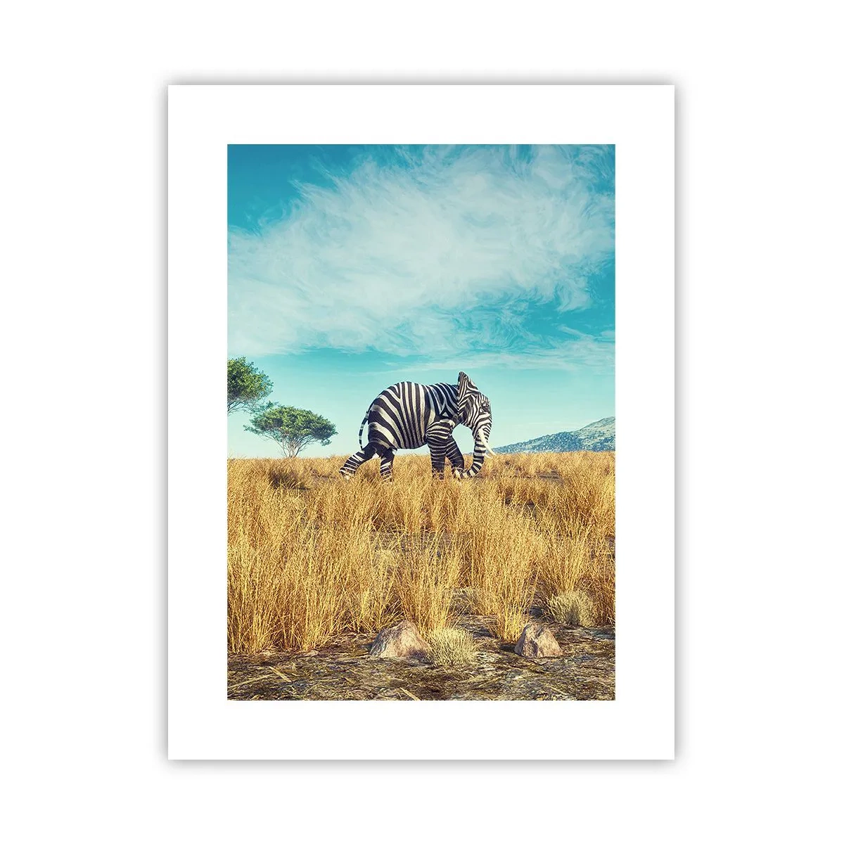 Póster - El gris ya no está de moda - 30x40 cm