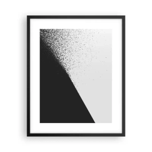 Póster en marco negro - Cada vez más rápido, cada vez más alto - 40x50 cm