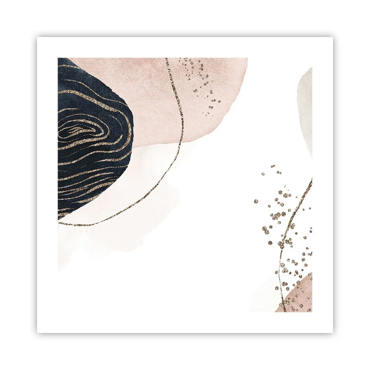 Póster - Todo fluye - 50x50 cm