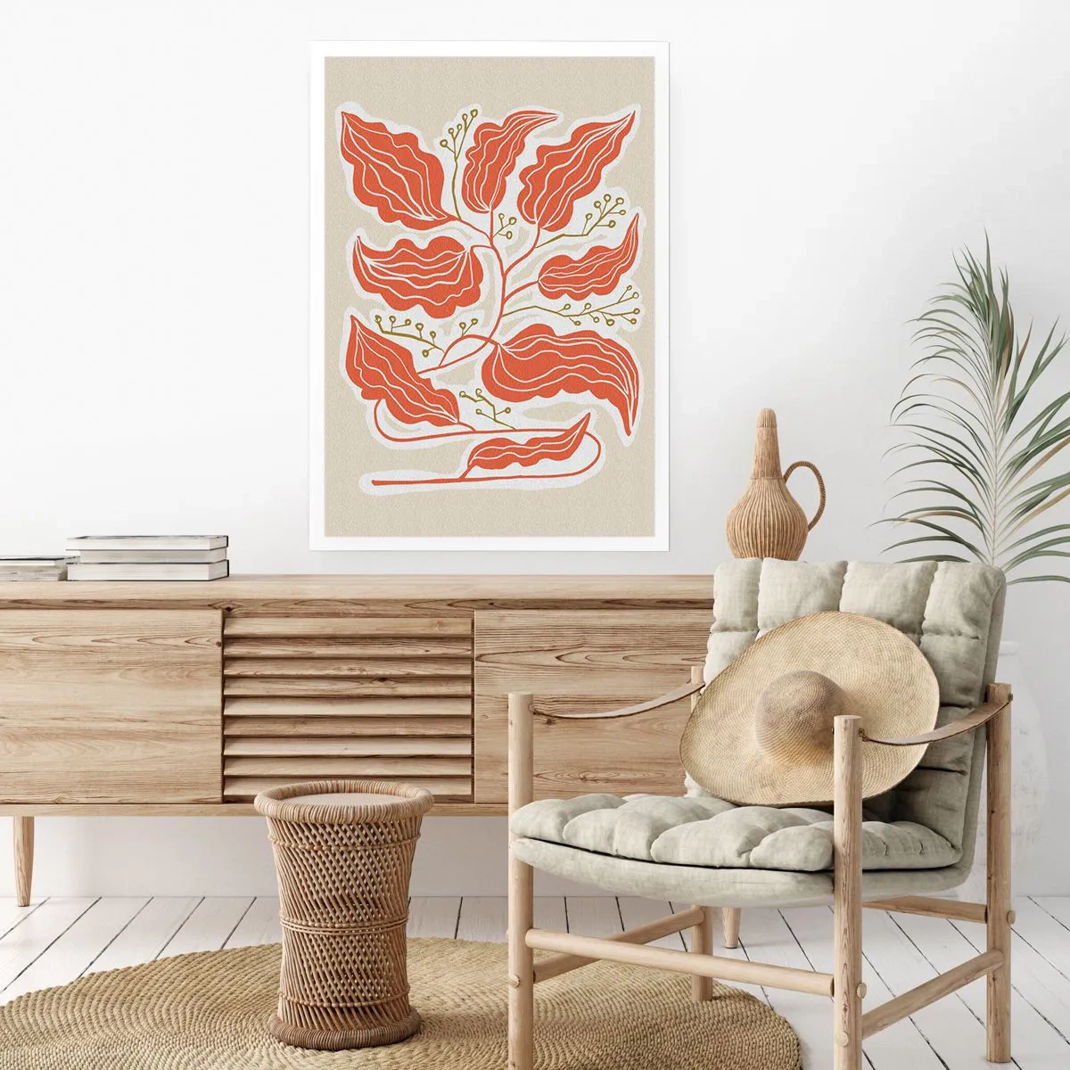 Póster - Folk y coral - 70x100 cm
