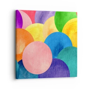 Cuadro sobre lienzo - Impresión de Imagen - La plenitud original de la vida - 30x30 cm