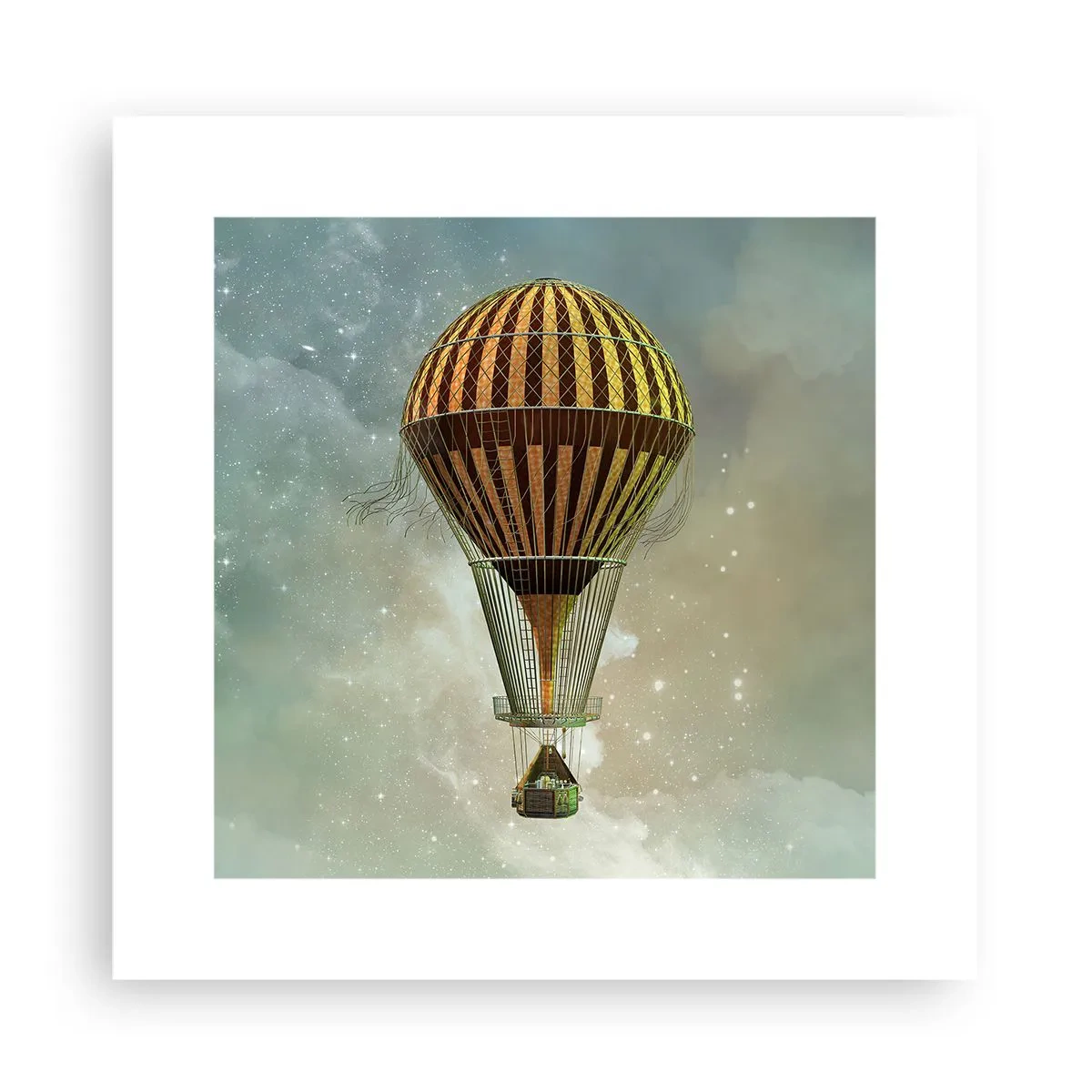 Póster - Vuelos pioneros - 30x30 cm