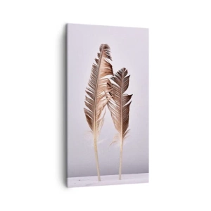 Cuadro sobre lienzo - Impresión de Imagen - Contra la nada - 45x80 cm