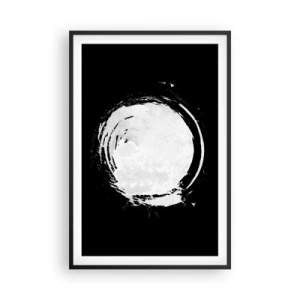 Póster en marco negro - La buena salida - 61x91 cm