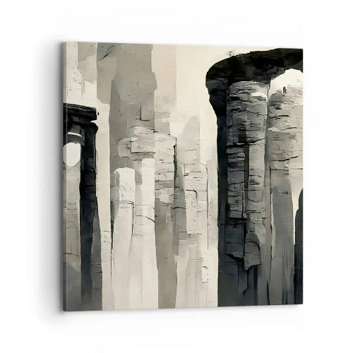 Cuadro sobre lienzo - Impresión de Imagen - La majestuosidad de la antigüedad - 70x70 cm