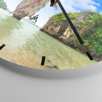 Esfera sin numeración, con rayas