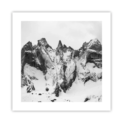 Póster - Cresta amenazante - 40x40 cm