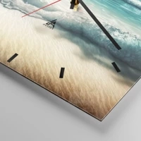 Esfera sin numeración, con rayas