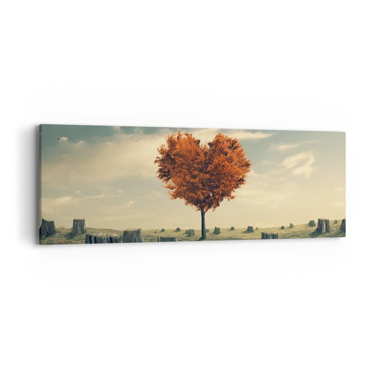 Cuadro sobre lienzo - Impresión de Imagen - Todavía hay esperanza - 90x30 cm