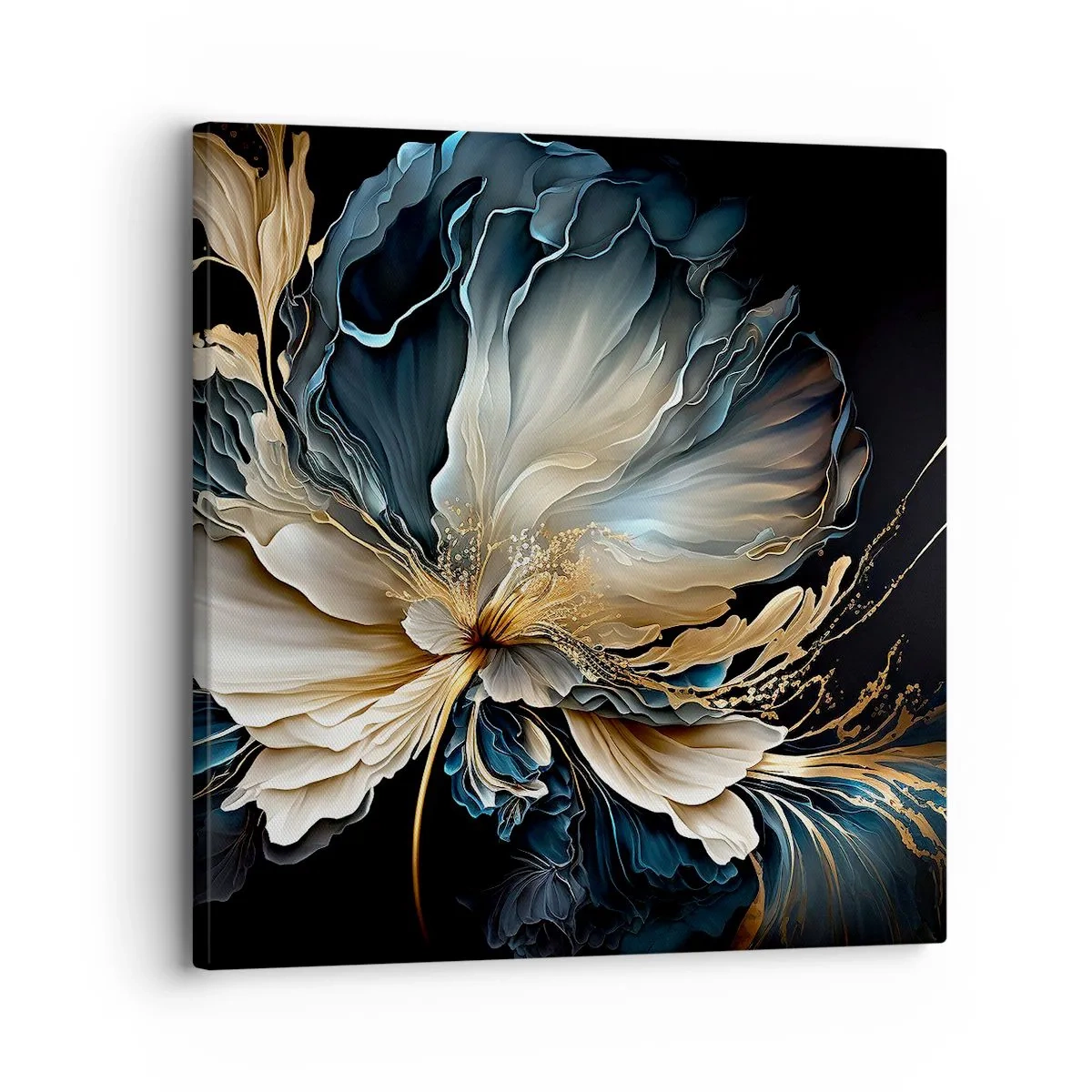 Cuadro sobre lienzo - Impresión de Imagen - Flor de helecho de cuento - 30x30 cm