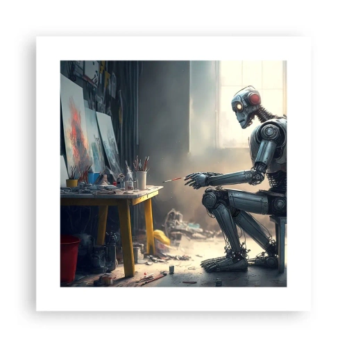 Póster - El acto de creación - 40x40 cm