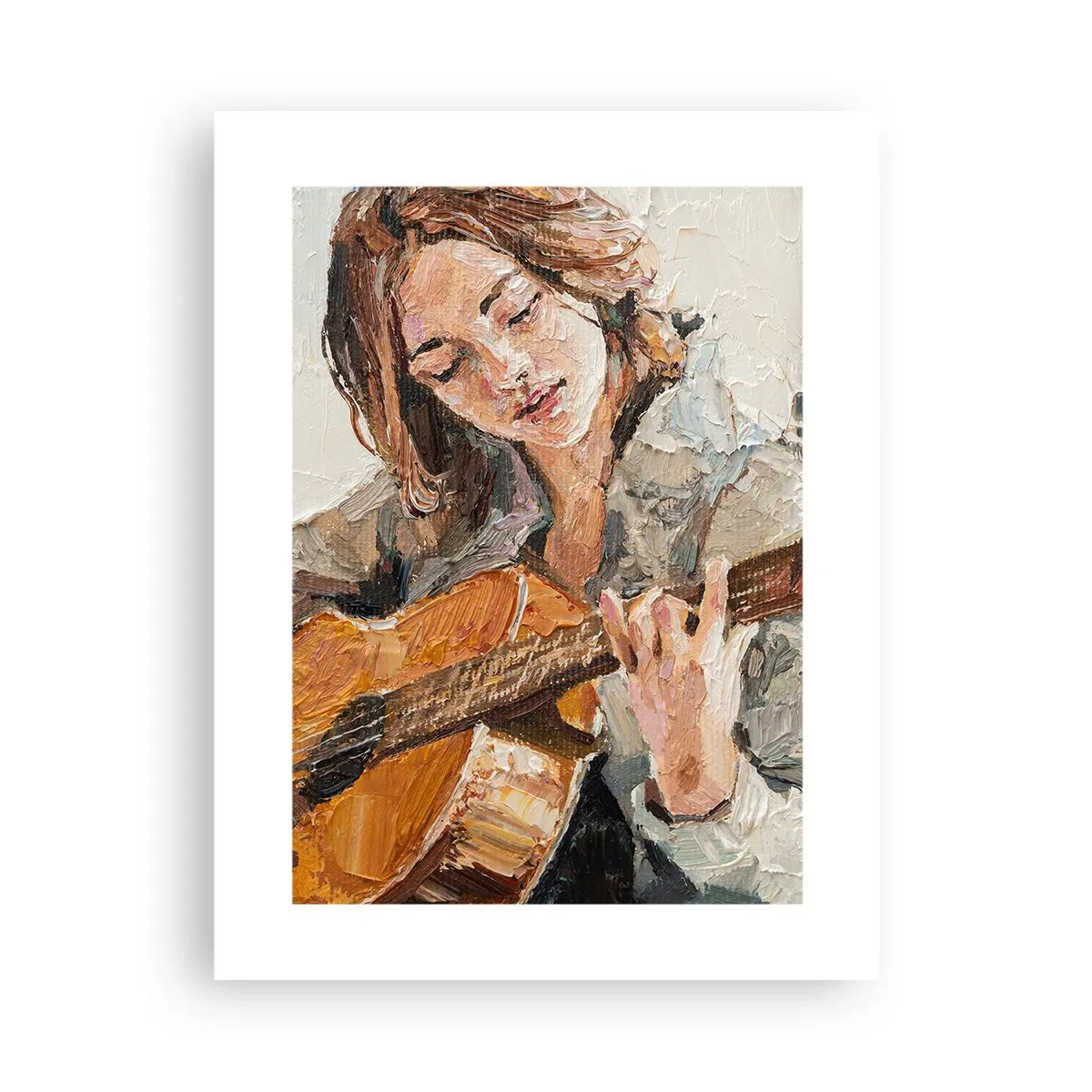 Póster - Concierto de guitarra y corazón joven - 30x40 cm