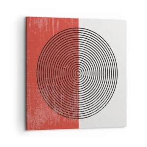 Cuadro sobre lienzo - Impresión de Imagen - En el corazón de la misma - 60x60 cm