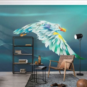 Fotomural personalizado Standard Eco - El poder del vuelo del águila - Abstracción, Águila, Pájaro