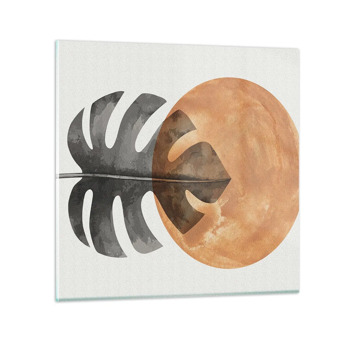 Cuadro sobre vidrio - Impresiones sobre Vidrio - Siempre el sol - 50x50 cm