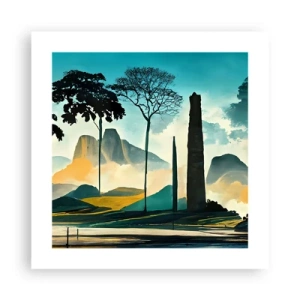 Póster - Cada vez a más altitud - 40x40 cm