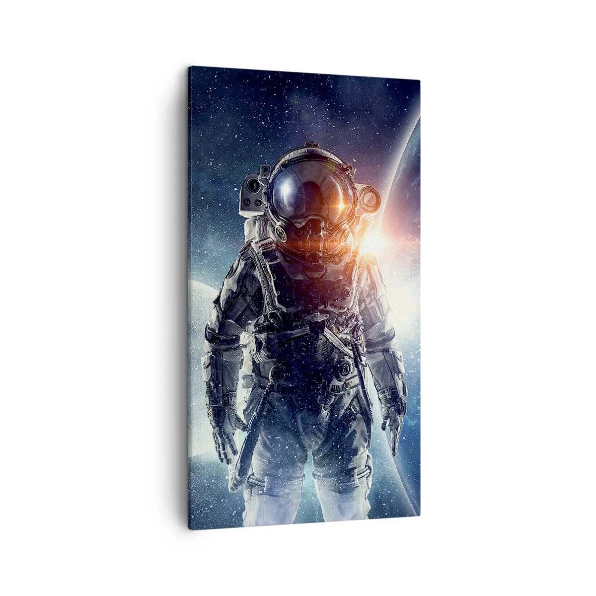 Cuadro sobre lienzo - Impresión de Imagen - Una aventura cósmica - 45x80 cm