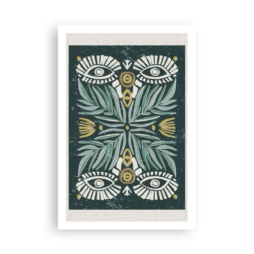 Póster - Como un recorte folclórico - 61x91 cm