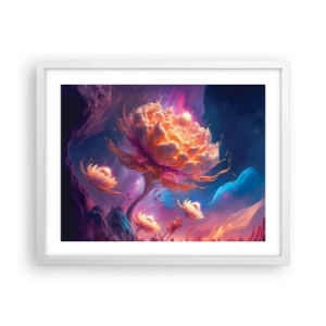 Póster en marco blanco - Otro mundo - 50x40 cm