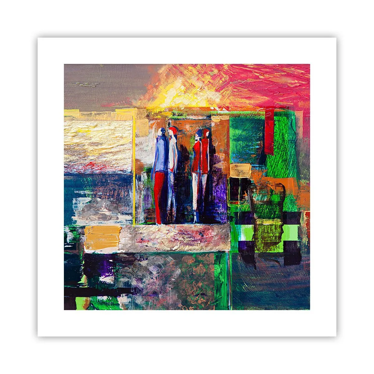 Póster - Relaciones y emociones - 40x40 cm